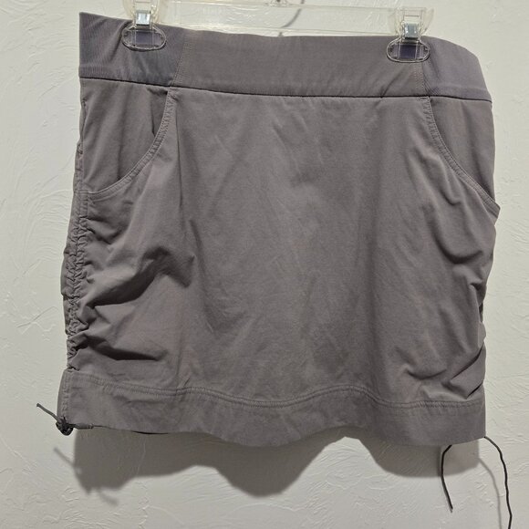 ⛰️ Columbia Gray Skirt – Omni-Shield Repellency, Size L ⛰️ Like New - Picture 1 of 4